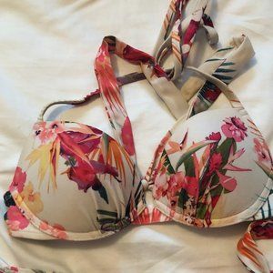 Floral Tie-Side Bikini